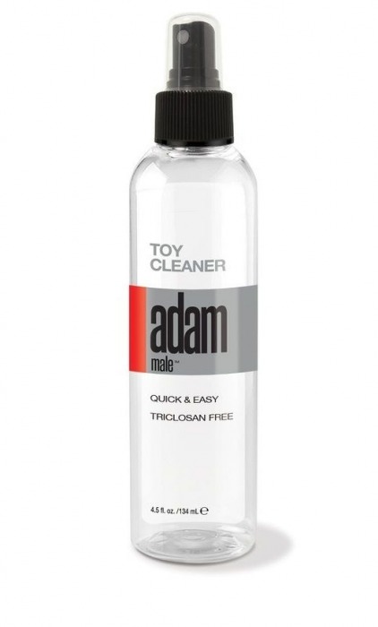 Очищающий спрей для игрушек Adam Male Adult Toy Cleaner - 134 мл. - Topco Sales - купить с доставкой в Москве