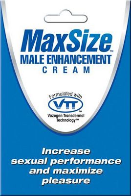 Пробник мужского крема для усиления эрекции MAXSize Cream - 4 мл. - Swiss navy - купить с доставкой в Москве