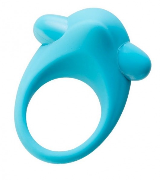 Голубое эрекционное силиконовое кольцо TOYFA A-Toys - A-toys - в Москве купить с доставкой