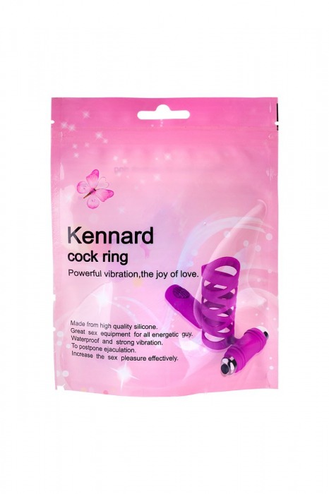 Фиолетовая насадка с виброэлементами KENNARD - Dibe - в Москве купить с доставкой