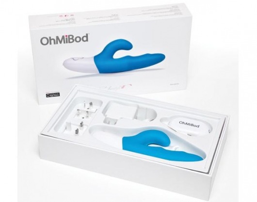 Вибратор OhMiBod Freestyle W голубой - OhMiBod