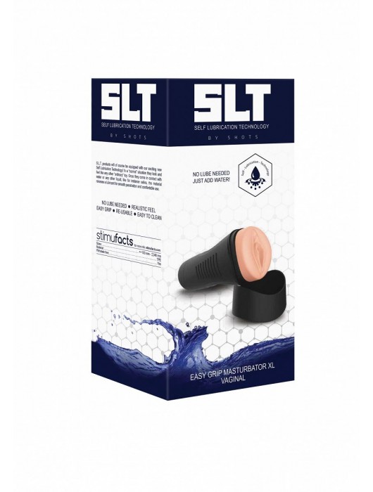 Мастурбатор-вагина Self Lubrication Easy Grip Masturbator XL Vaginal - Shots Media BV - в Москве купить с доставкой