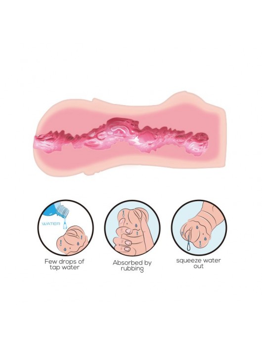 Мастурбатор-вагина с эффектом лубрикации - Baile - в Москве купить с доставкой