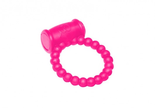 Розовое эрекционное кольцо Rings Drums - Lola toys - в Москве купить с доставкой