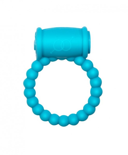 Голубое эрекционное кольцо Rings Drums - Lola toys - в Москве купить с доставкой