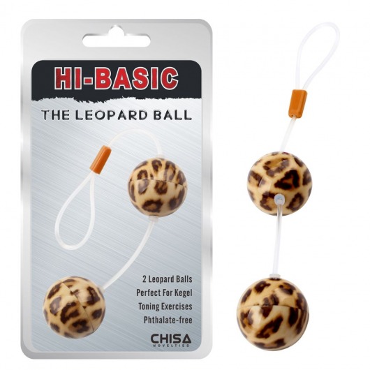 Леопардовые вагинальные шарики Leopard Ball - Chisa