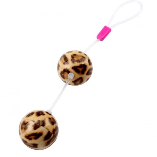Леопардовые вагинальные шарики Leopard Ball - Chisa