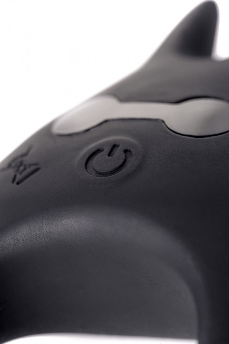 Чёрное эрекционное виброкольцо Erotist из силикона - Erotist Adult Toys - в Москве купить с доставкой