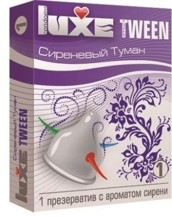 Презерватив Luxe Tween  Сиреневый туман  с ароматом сирени - 1 шт. - Luxe - купить с доставкой в Москве