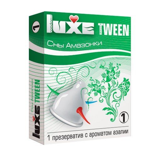 Презерватив Luxe Tween  Сны амазонки  с ароматом азалии - 1 шт. - Luxe - купить с доставкой в Москве