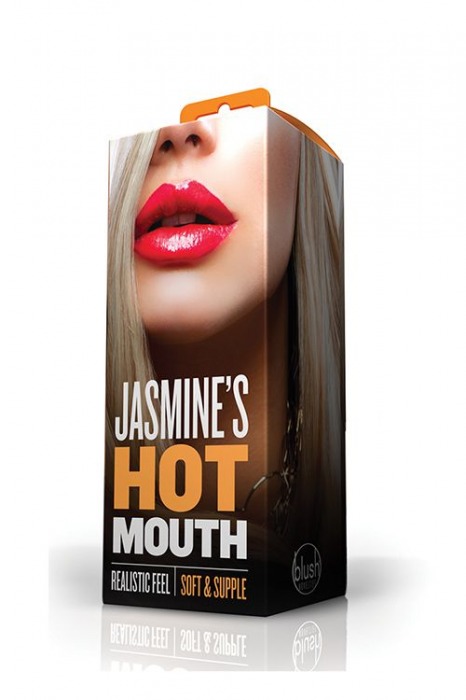Телесный мастурбатор-ротик Jasmines Hot Mouth - Blush Novelties - в Москве купить с доставкой