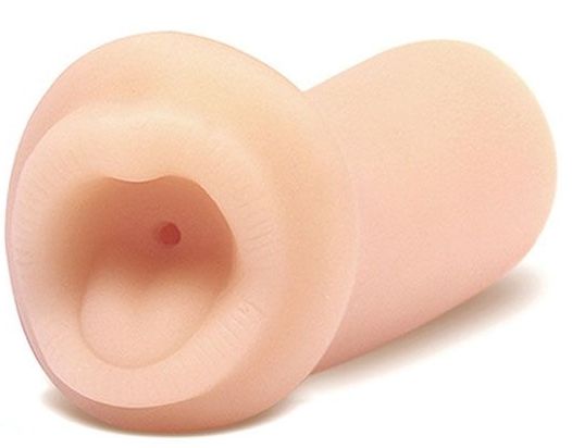 Телесный мастурбатор-ротик Jasmines Hot Mouth - Blush Novelties - в Москве купить с доставкой