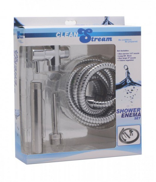 Набор для анального душа Shower Enema System - XR Brands - купить с доставкой в Москве