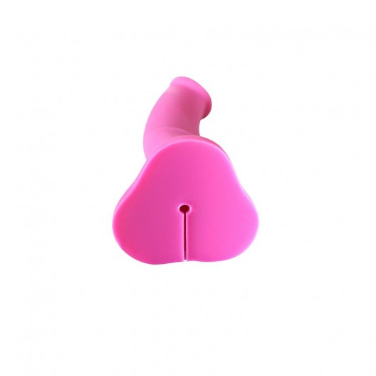 Ярко-розовый фаллоимитатор с функцией семяизвержения Pop Dildo - 17,9 см. - Fun Factory