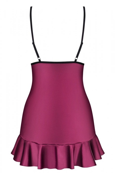 Очаровательная сорочка с оборкой - Obsessive купить с доставкой