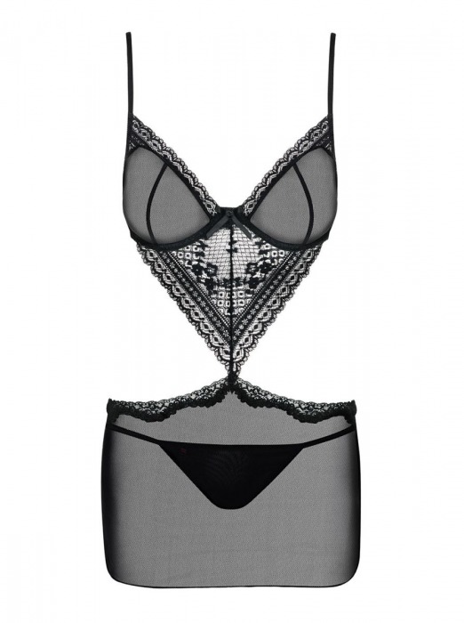 Оригинальная сорочка Picantina из двух частей - Obsessive купить с доставкой