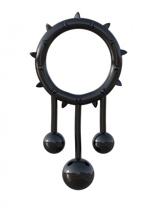 Чёрное эрекционное кольцо Original Ball Banger - Pipedream - в Москве купить с доставкой