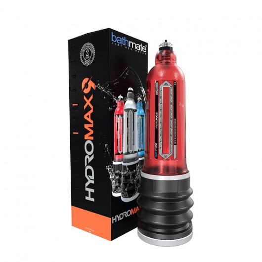 Красная гидропомпа HydroMAX9 - Bathmate - в Москве купить с доставкой