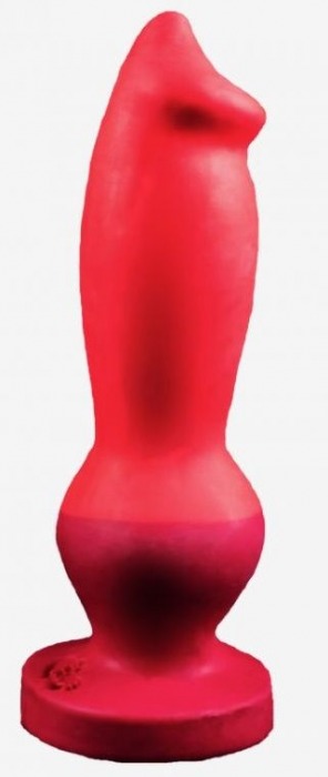 Красный фаллоимитатор  Стаффорд large  - 26 см. - Erasexa - купить с доставкой в Москве