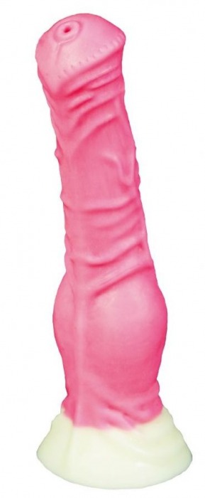 Розовый фаллоимитатор  Пони mini  - 18,5 см. - Erasexa - купить с доставкой в Москве