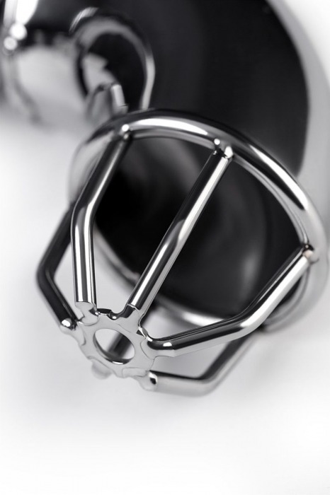 Серебристый мужской пояс верности TOYFA Metal - ToyFa - купить с доставкой в Москве