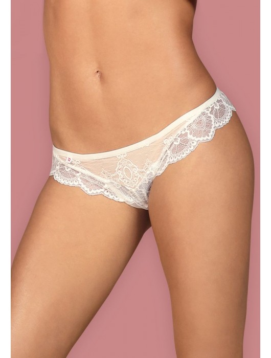 Соблазнительные трусики-стринги из нежного кружева - Obsessive купить с доставкой