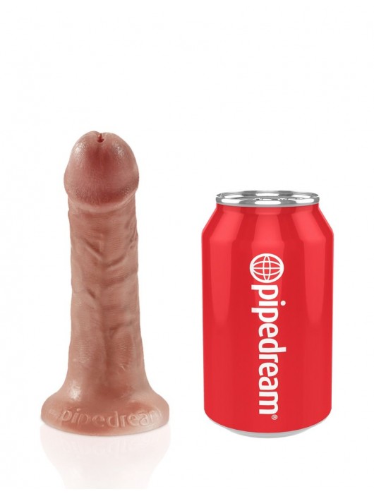 Кофейный страпон Strap-on Harness Cock - 15,2 см. - Pipedream - купить с доставкой в Москве