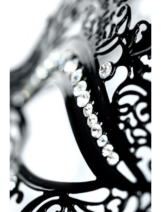 Соблазнительная черная маска Theatre - ToyFa купить с доставкой