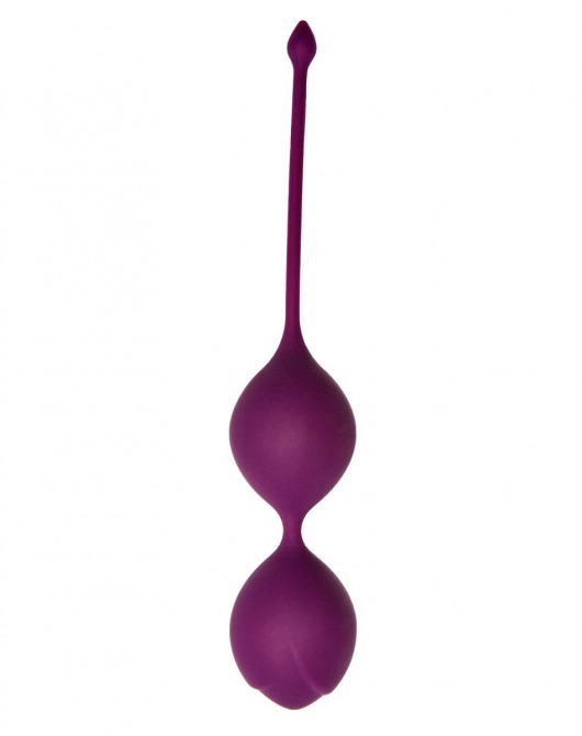 Фиолетовые вагинальные шарики Кегеля со смещенным центом тяжести Delta - Le Frivole