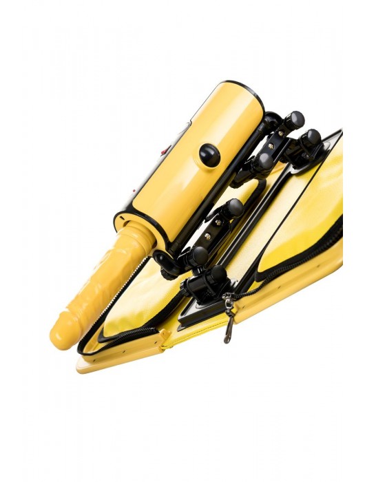 Желтая секс-машина F*ckBag MotorLovers - ToyFa - купить с доставкой в Москве