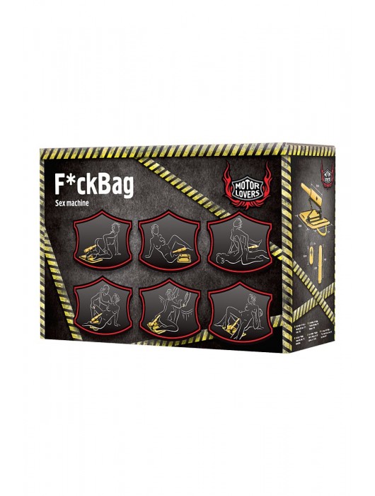Желтая секс-машина F*ckBag MotorLovers - ToyFa - купить с доставкой в Москве