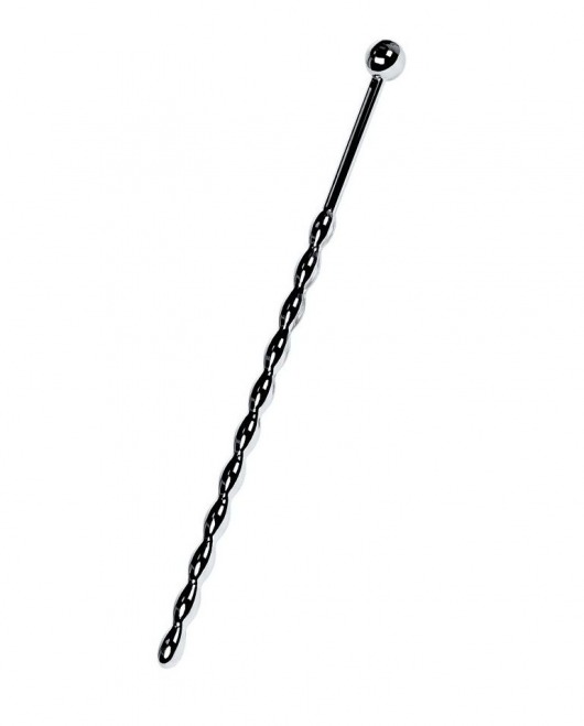 Серебристый длинный уретральный плаг-косичка TOYFA Metal - 15,7 см. - ToyFa - купить с доставкой в Москве