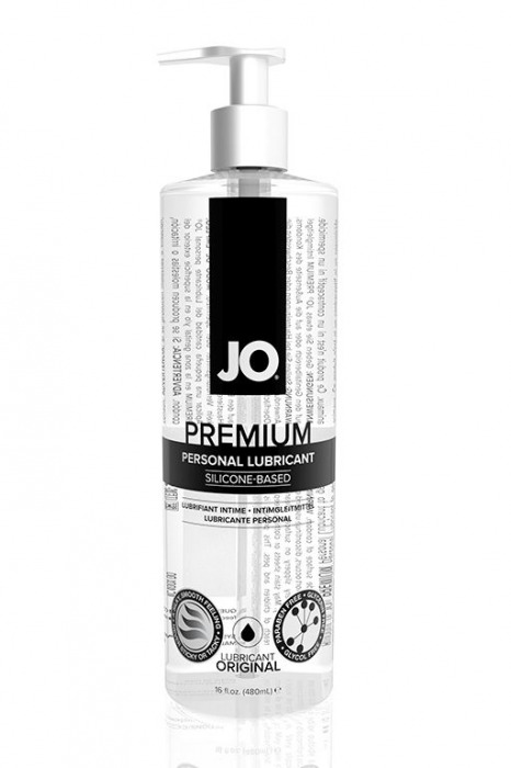 Нейтральный лубрикант на силиконовой основе JO Personal Premium Lubricant - 480 мл. - System JO - купить с доставкой в Москве