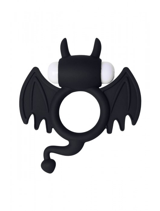 Черное эрекционное кольцо на пенис JOS COCKY DEVIL - JOS - в Москве купить с доставкой