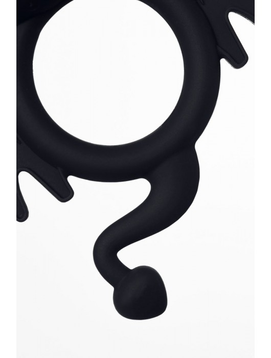 Черное эрекционное кольцо на пенис JOS COCKY DEVIL - JOS - в Москве купить с доставкой