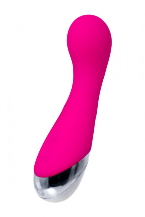 Розовый вибратор L EROINA - 15 см. - ToyFa