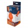 Оранжевая анальная пробка PLUG WITH SUCTION CUP - 13,4 см. - Dream Toys