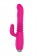 Розовый вибратор с клиторальным стимулятором Nalone Idol Plus - 22,4 см. - Nalone
