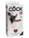 Кофейный страпон на виниловых трусиках Strap-on Harness Cock - 17,8 см. - Pipedream - купить с доставкой в Москве