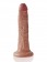 Кофейный страпон на виниловых трусиках Strap-on Harness Cock - 17,8 см. - Pipedream - купить с доставкой в Москве