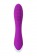 Фиолетовый вибратор с ресничками JOS DESI - 18,5 см. - JOS