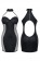 Шикарное платье Feme с сетчатыми вставками и вырезом на спинке - Demoniq купить с доставкой