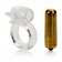 Прозрачное эрекционное кольцо WICKED PURE GOLD - California Exotic Novelties - в Москве купить с доставкой