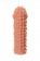 Телесная насадка на фаллос с бугорками KOKOS Extreme Sleeve 10 - 15,8 см. - KOKOS - в Москве купить с доставкой