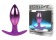 Каплевидная анальная втулка фиолетового цвета - 10,6 см. - Bior toys