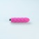 Розовый текстурированный вибромассажер Charms Plush Raspberry Pink - Jopen