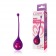 Фиолетовый вагинальный шарик со смещенным центром тяжести Cosmo - Bior toys