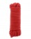 Красная веревка для связывания BONDX LOVE ROPE - 5 м. - Dream Toys - купить с доставкой в Москве