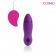 Розовый вибромассажер Cosmo с пультом управления вибрацией - Bior toys