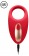 Красное эрекционное виброкольцо Poise с пультом - Shots Media BV - в Москве купить с доставкой